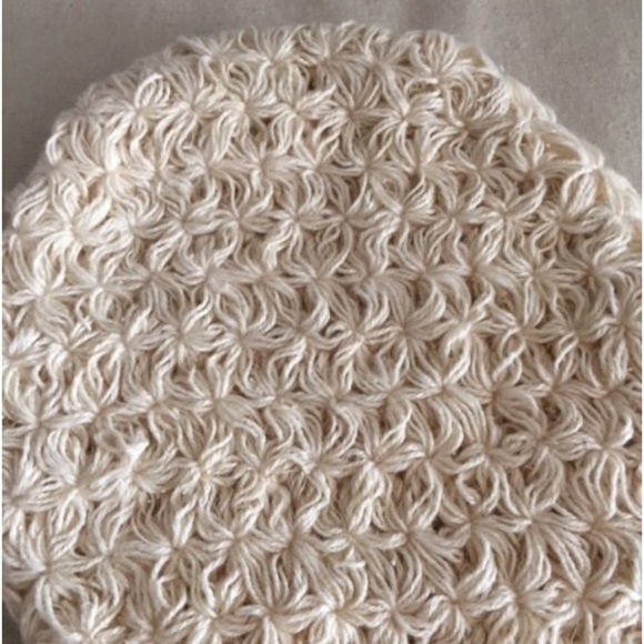 Earth Friendly Bath Glove Organic Cotton Soft Exfoliator Hand Crafted - Picture 5 of 10